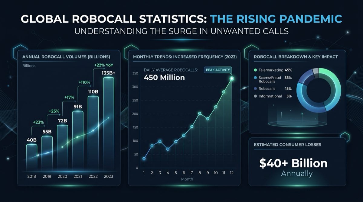 FTC robocall complaints and consumer fraud loss statistics chart